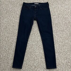 Levi's 711 Dark Wash Skinny Jeans - 29 x 32